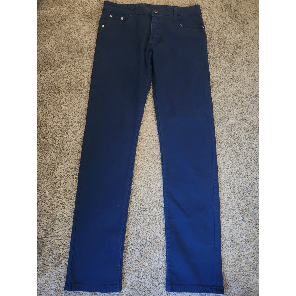 FREDD MARSHALL Women's Stretch Jeans 32 waist Blue